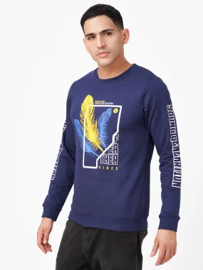 100% Cotton Printed Full Sleeve Sweatshirt