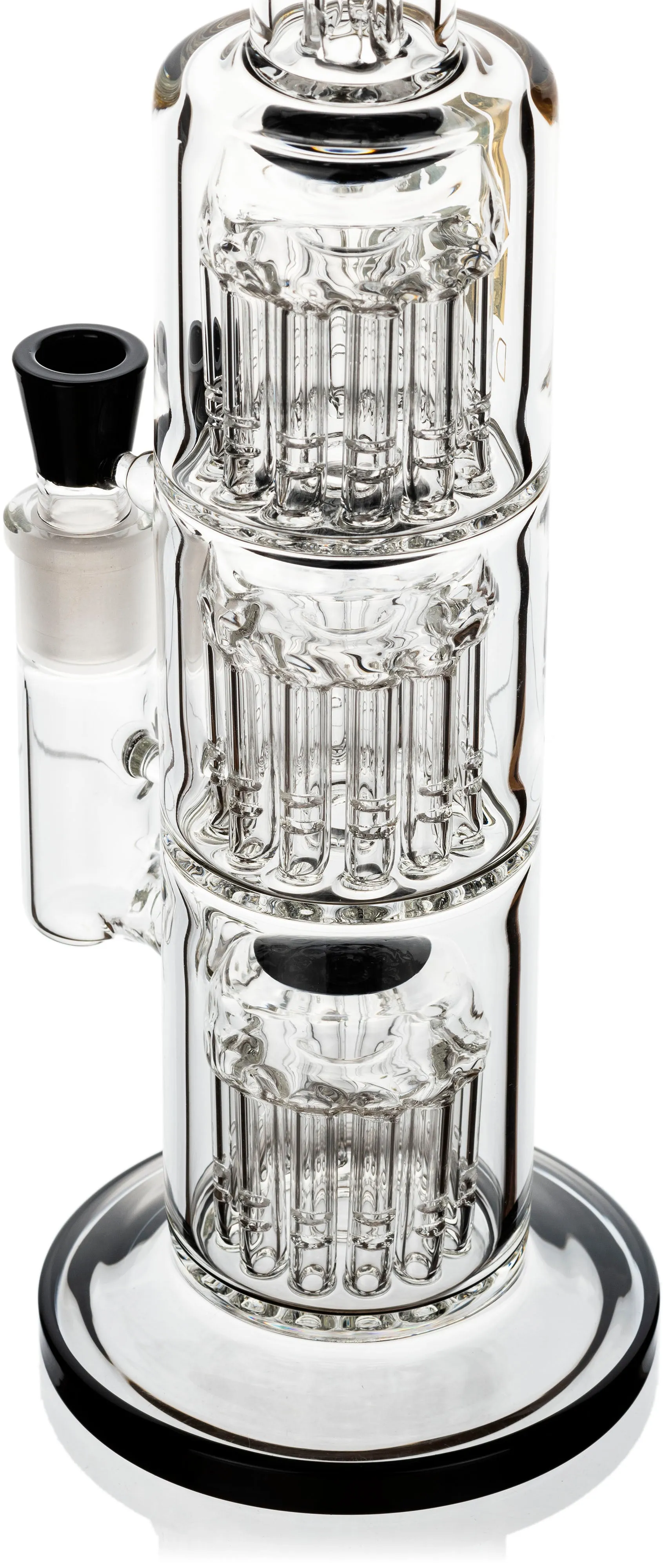 14 Triple Chamber 12 Arm Perc Bong, by Diamond Glass