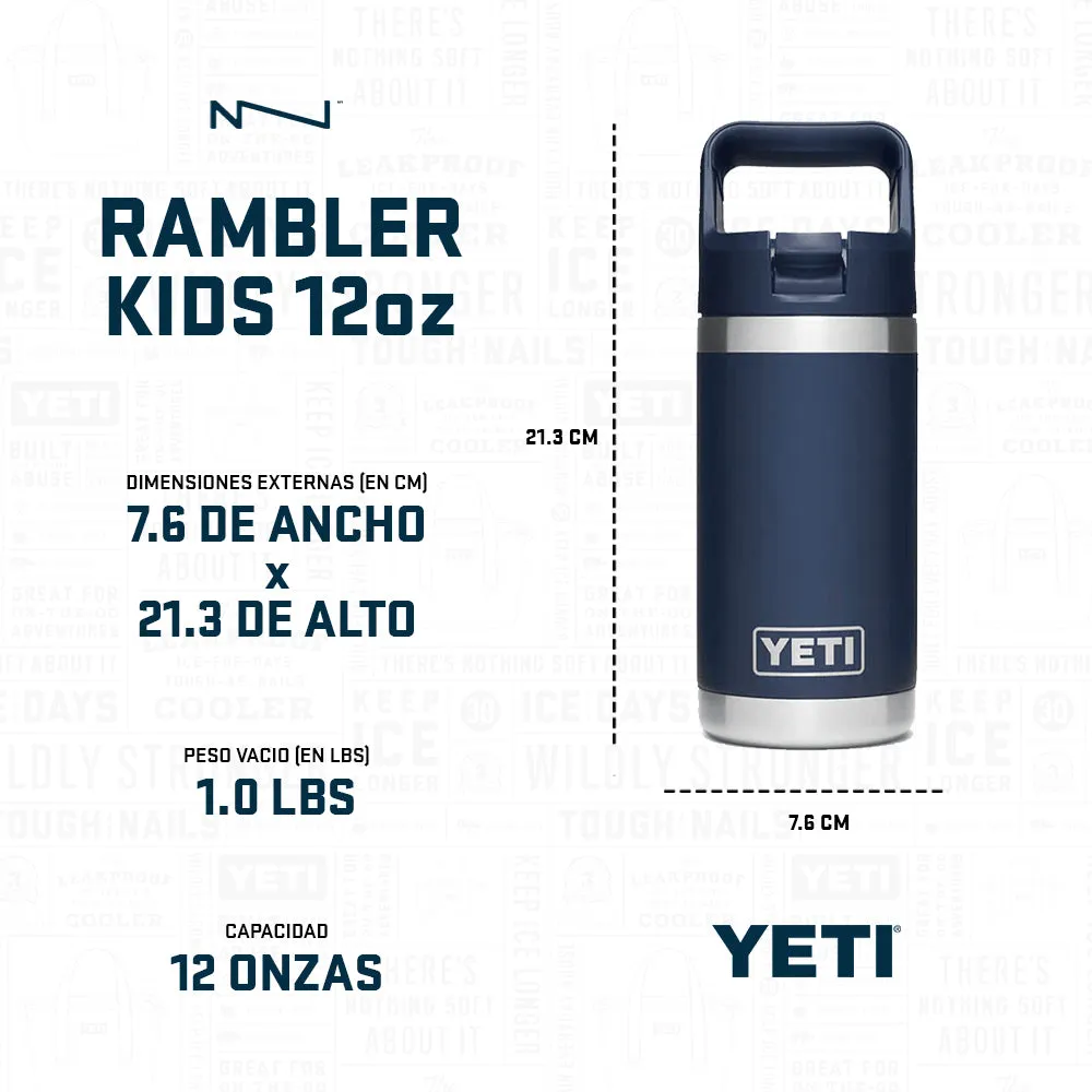 21071504146 TERMO RAMBLER 12 OZ PARA NIO POWER PINK MARCA YETI