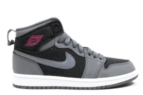 AIR JORDAN 1 RETRO HIGH (GS) "Cool Grey/Vivid Pink"