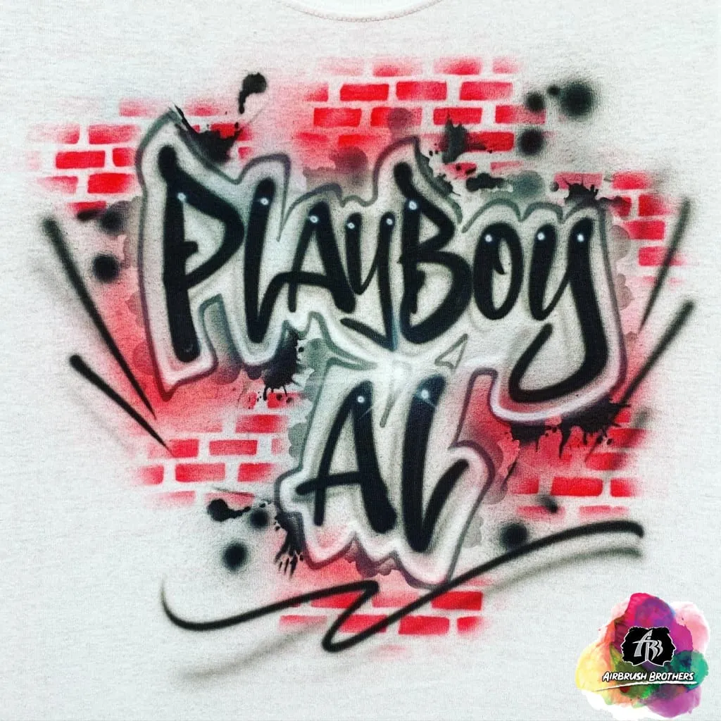 Airbrush Playboy Shirt Design