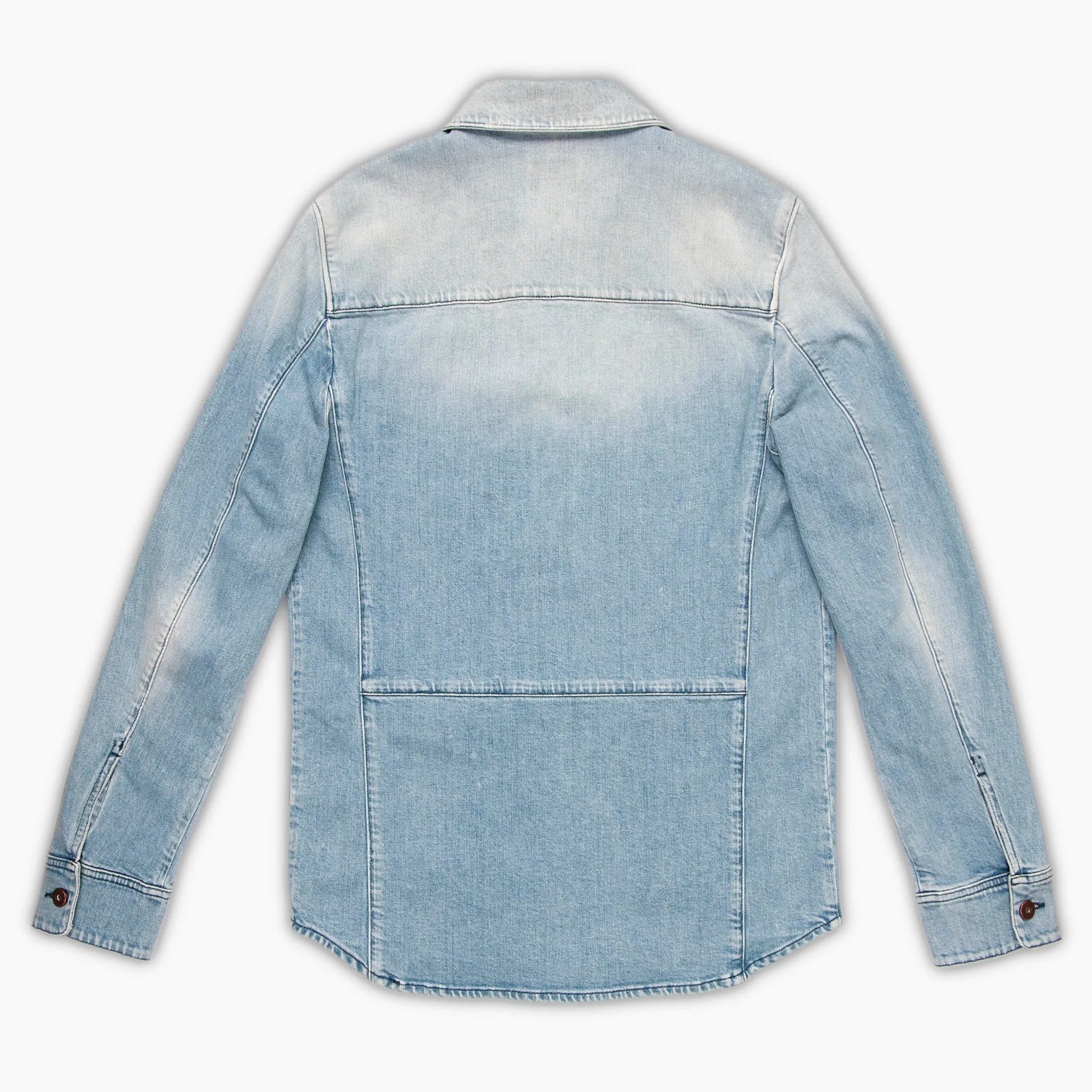 Alian shirt jacket in Stretch Denim