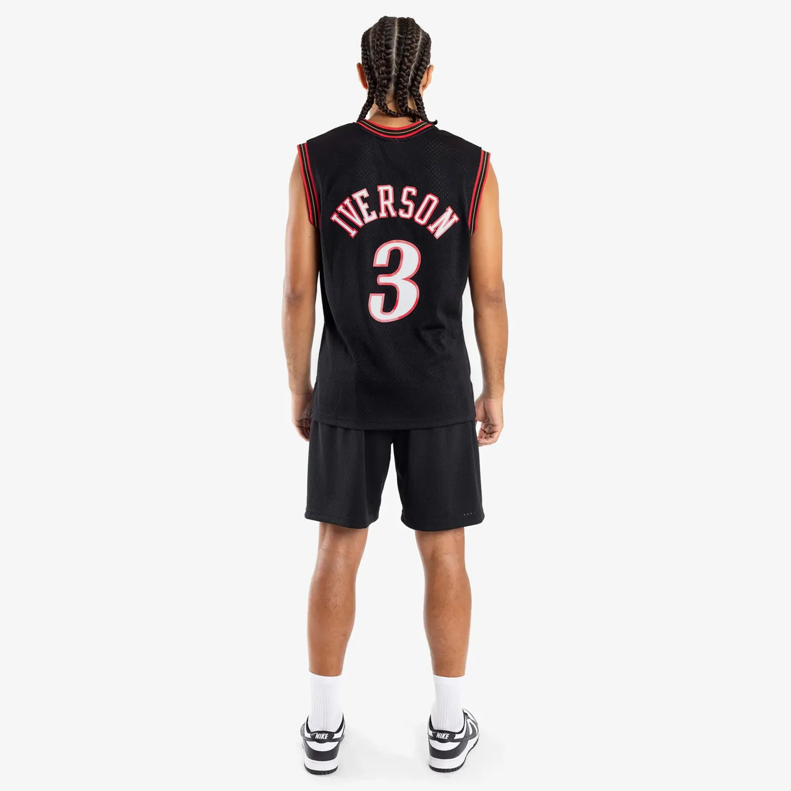 Allen Iverson Philadelphia 76ers 00-01 HWC Swingman Jersey - Black