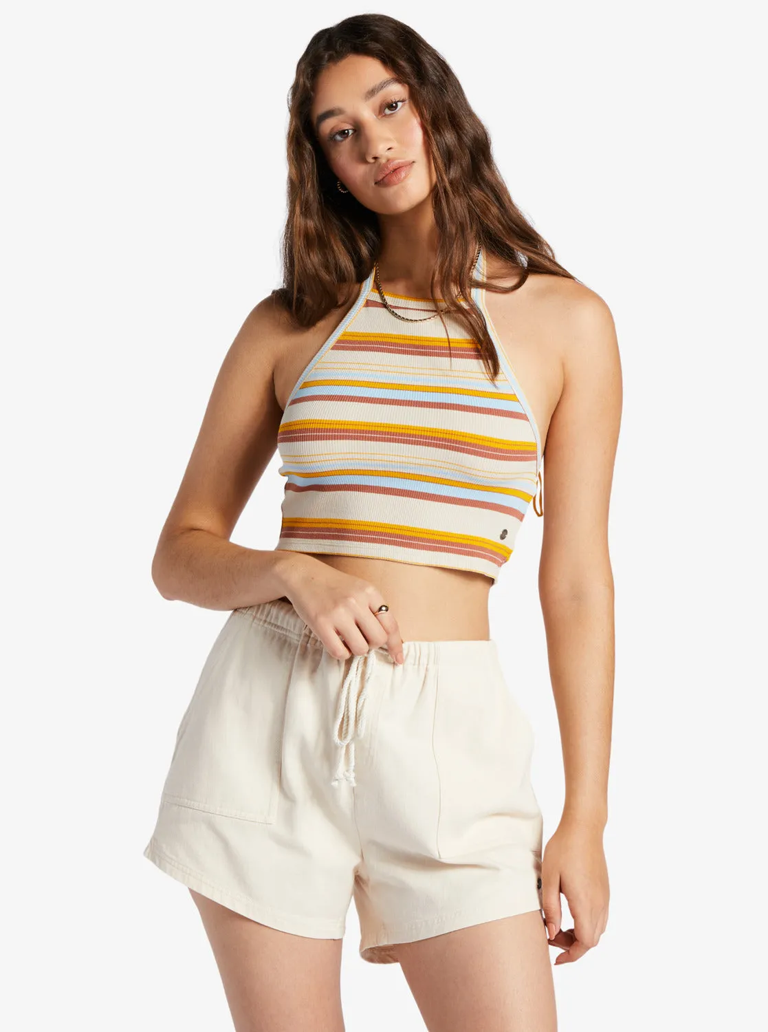 Beach Cruiser Crop Top - 70S Babe