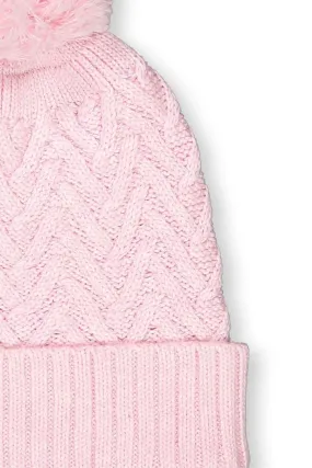 Beanie - Pink Marle (Milky Baby)