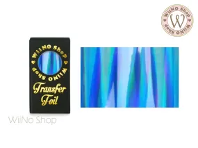 Blue Holographic Nail Transfer Foil (HL-08)