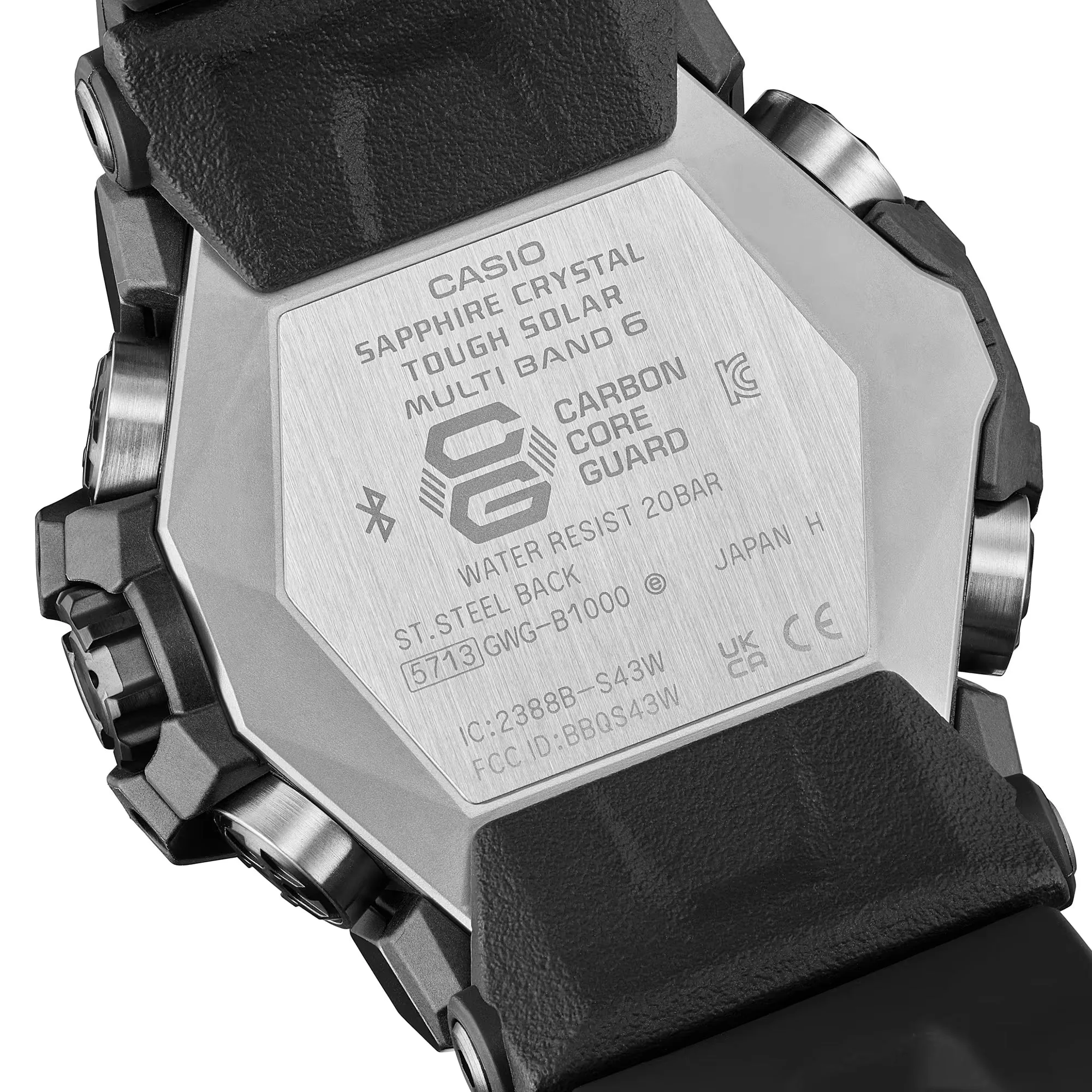 CASIO G-Shock GWGB1000-1A Black Mudmaster Bluetooth Triple Limited Watch