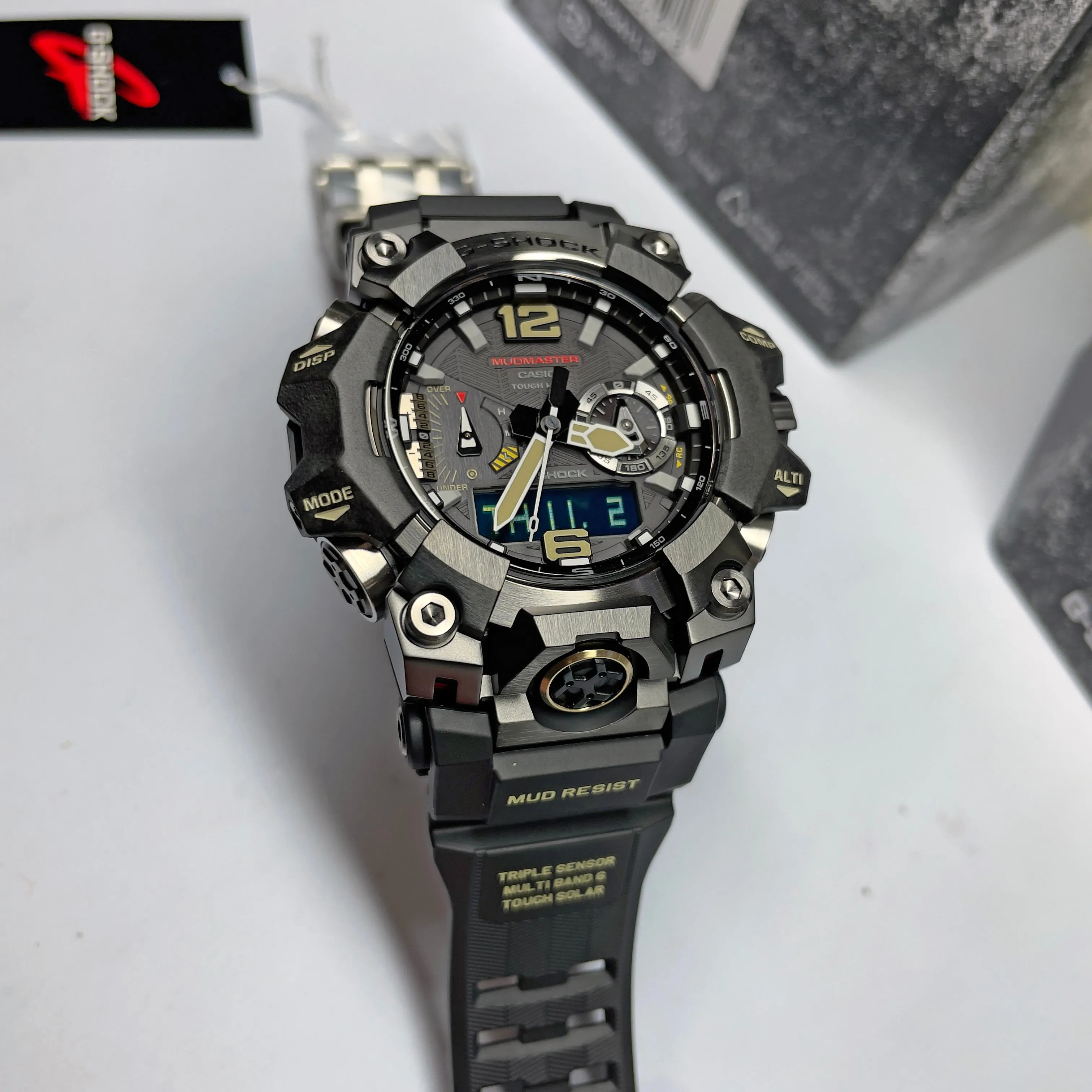 CASIO G-Shock GWGB1000-1A Black Mudmaster Bluetooth Triple Limited Watch