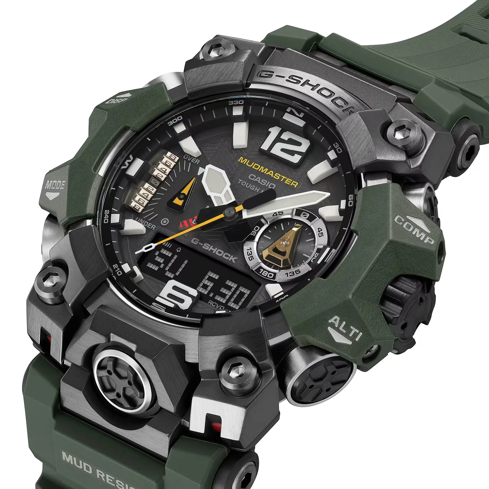 CASIO G-Shock GWGB1000-3A Green Mudmaster Bluetooth Triple Limited Watch