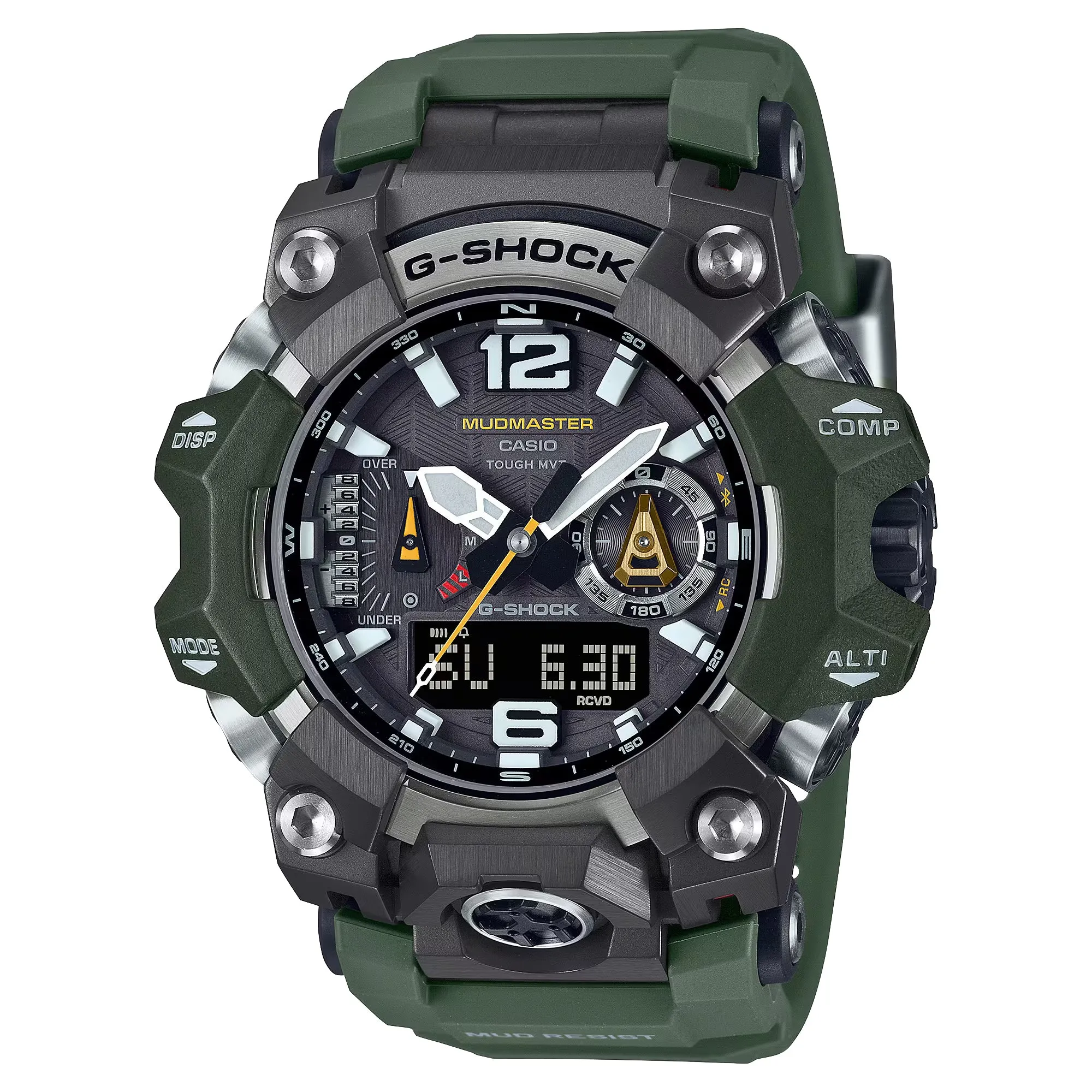 CASIO G-Shock GWGB1000-3A Green Mudmaster Bluetooth Triple Limited Watch