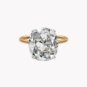 Cushion Cut Solitaire Engagement Ring