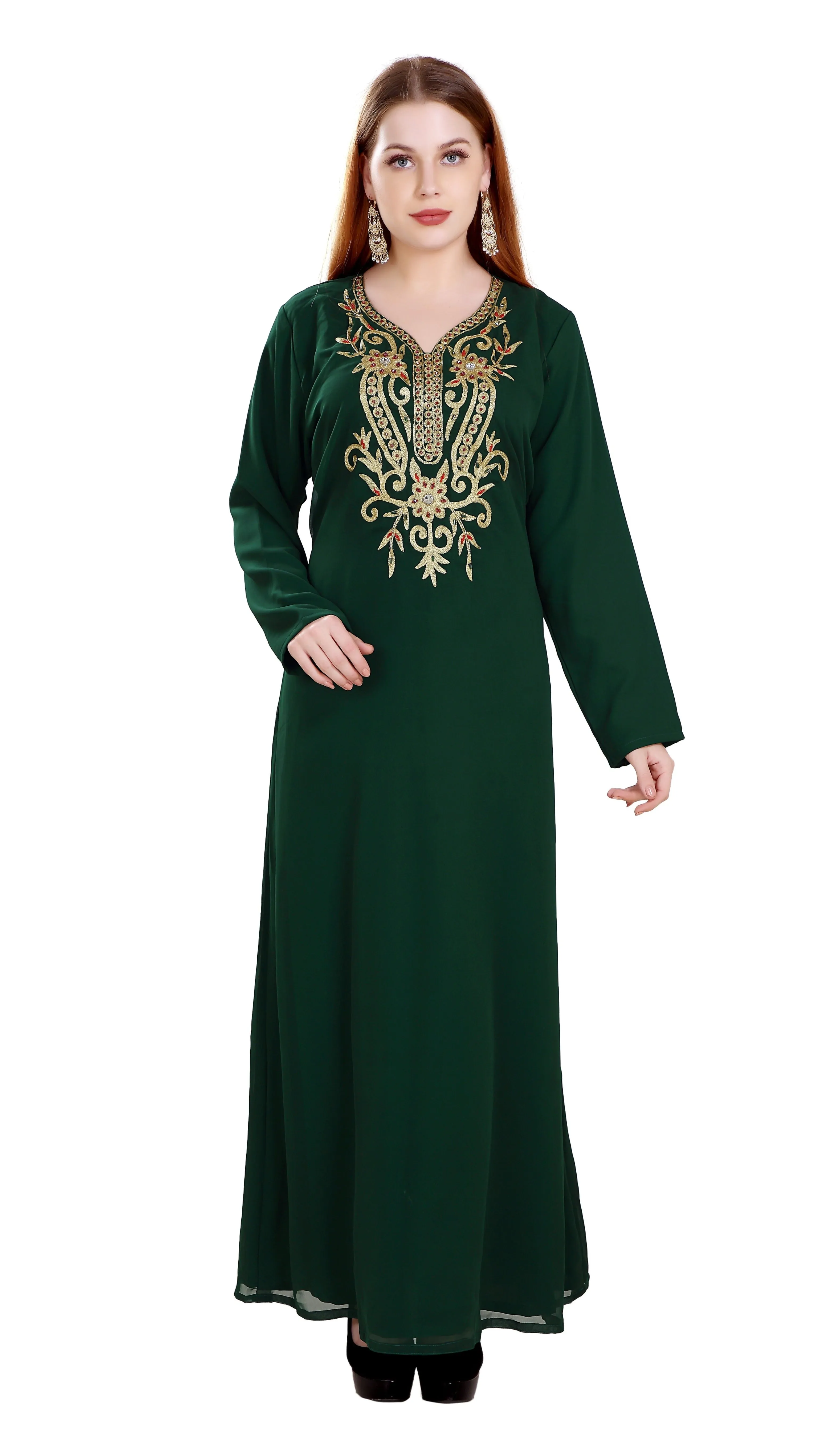 Designer Kaftan Khaleeji Thobe Gown