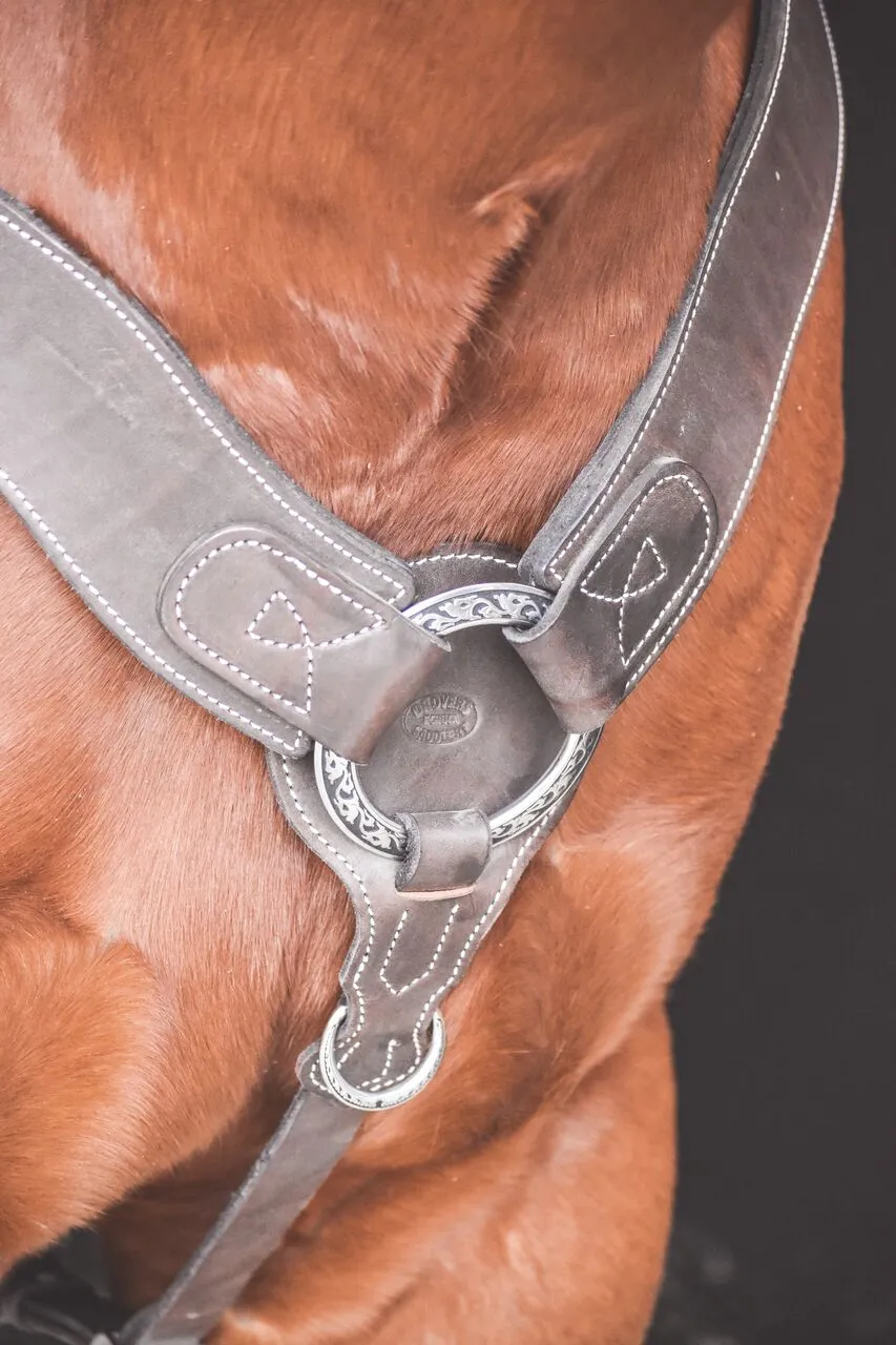 Drovers Saddlery Made Y Shaped Western Breastplate