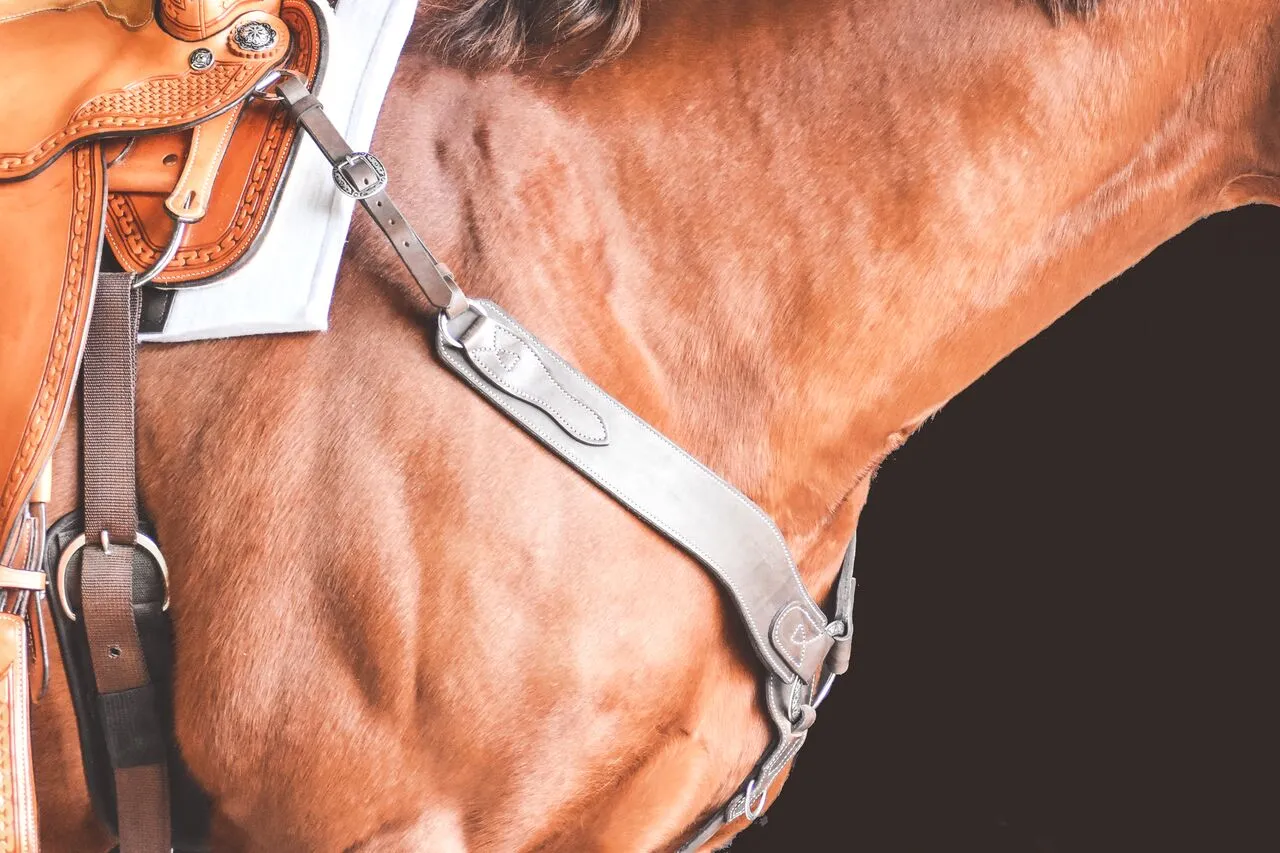 Drovers Saddlery Made Y Shaped Western Breastplate