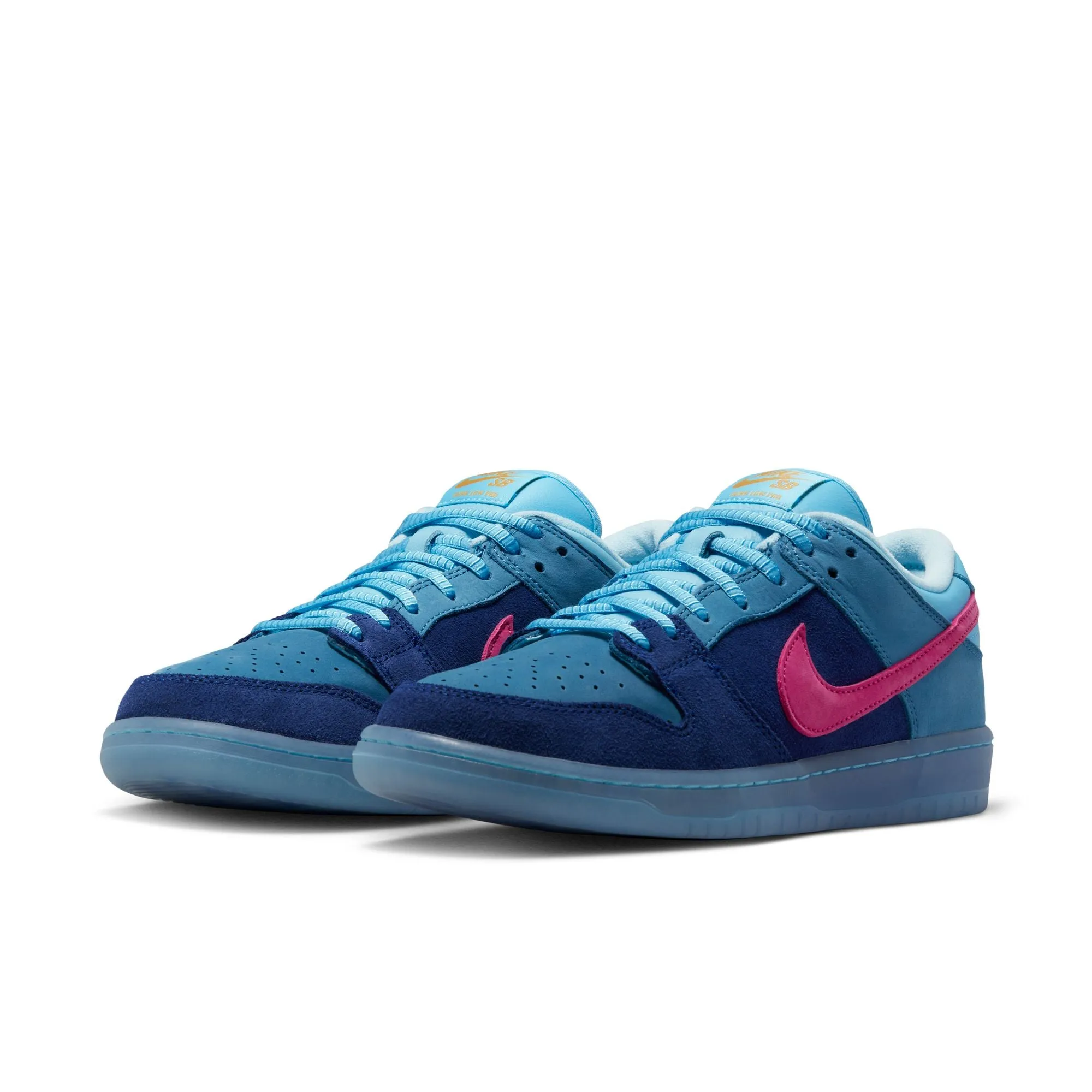 DUNK LOW X RUN THE JEWELS DEEP ROYAL BLUE / ACTIVE PINK - BLUE CHILL