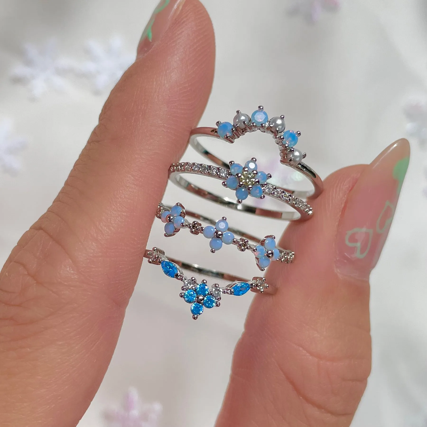 Forget Me Not Ring