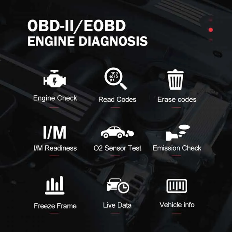 Foxwell NT726 All-System Diagnostic Scanner with 8 Special Functions Newest Android 9.0