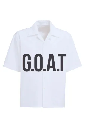 'GOAT MILK' Cuban Collar Shirt (Tencel)