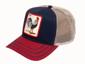 Goorin 'The Cock' Trucker Style Baseball Cap in Navy