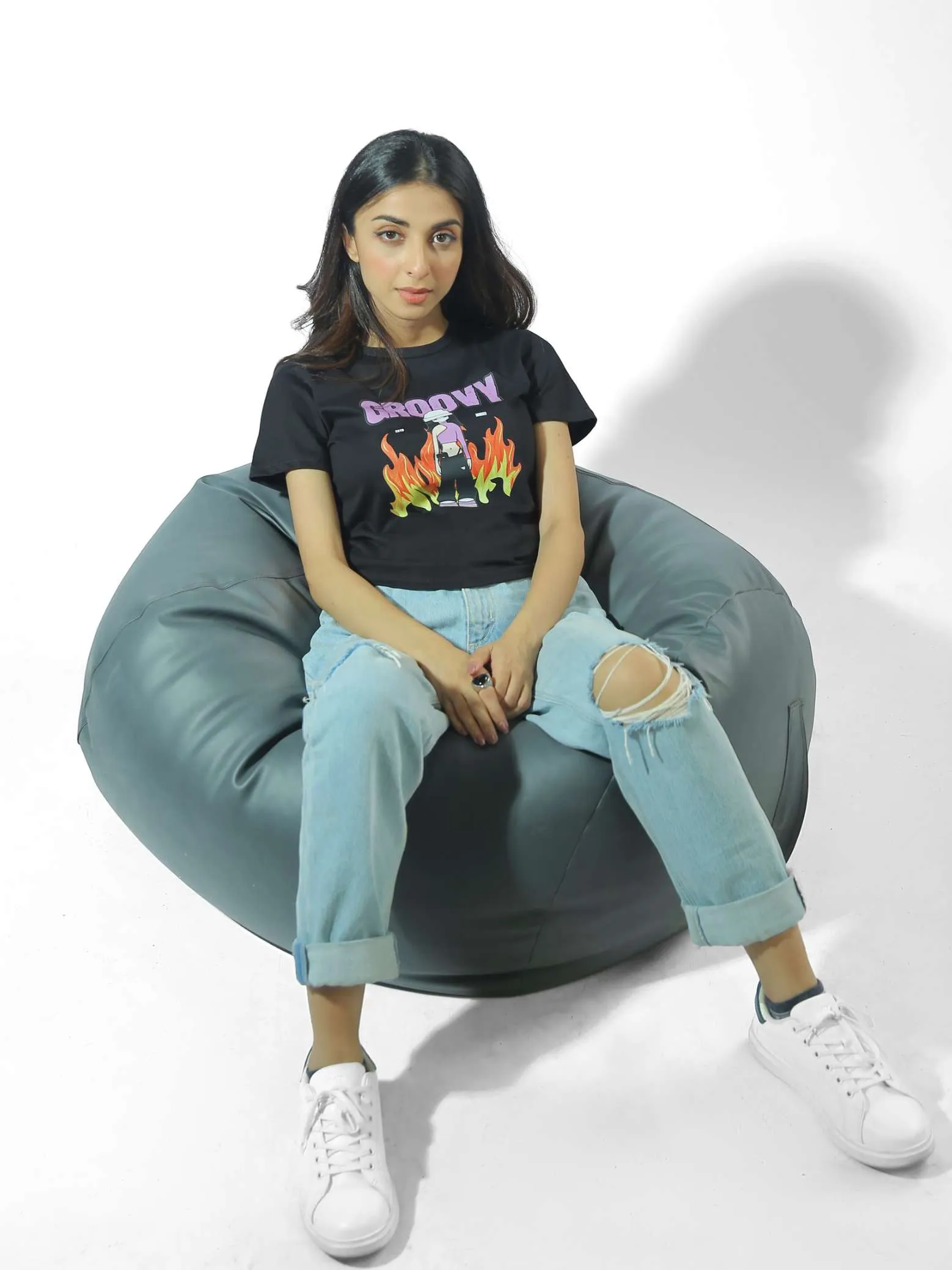 GROOVY Girl Baby Tee