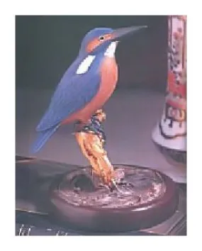 Handcarved Kingfisher