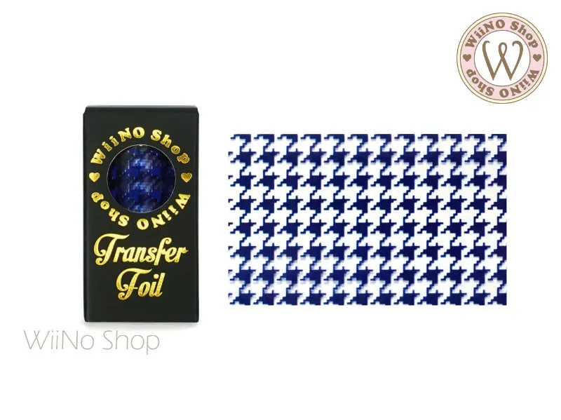 Houndstooth Pattern Nail Transfer Foil (TH-03)