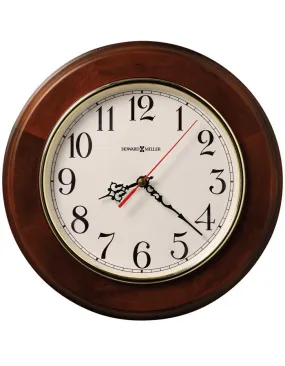 Howard Miller Brentwood Wall Clock - Round Face - Off-White Dial