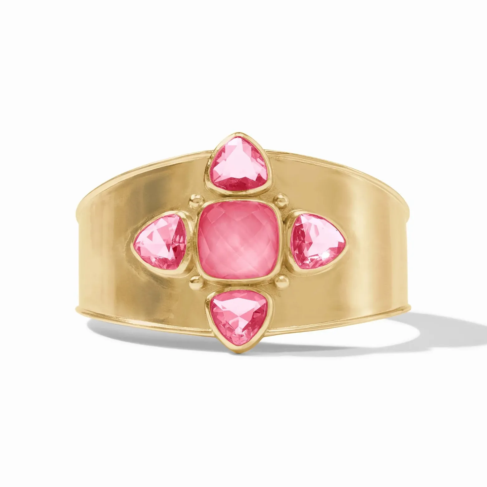 Julie Vos Aquitaine Cuff, Peony Pink