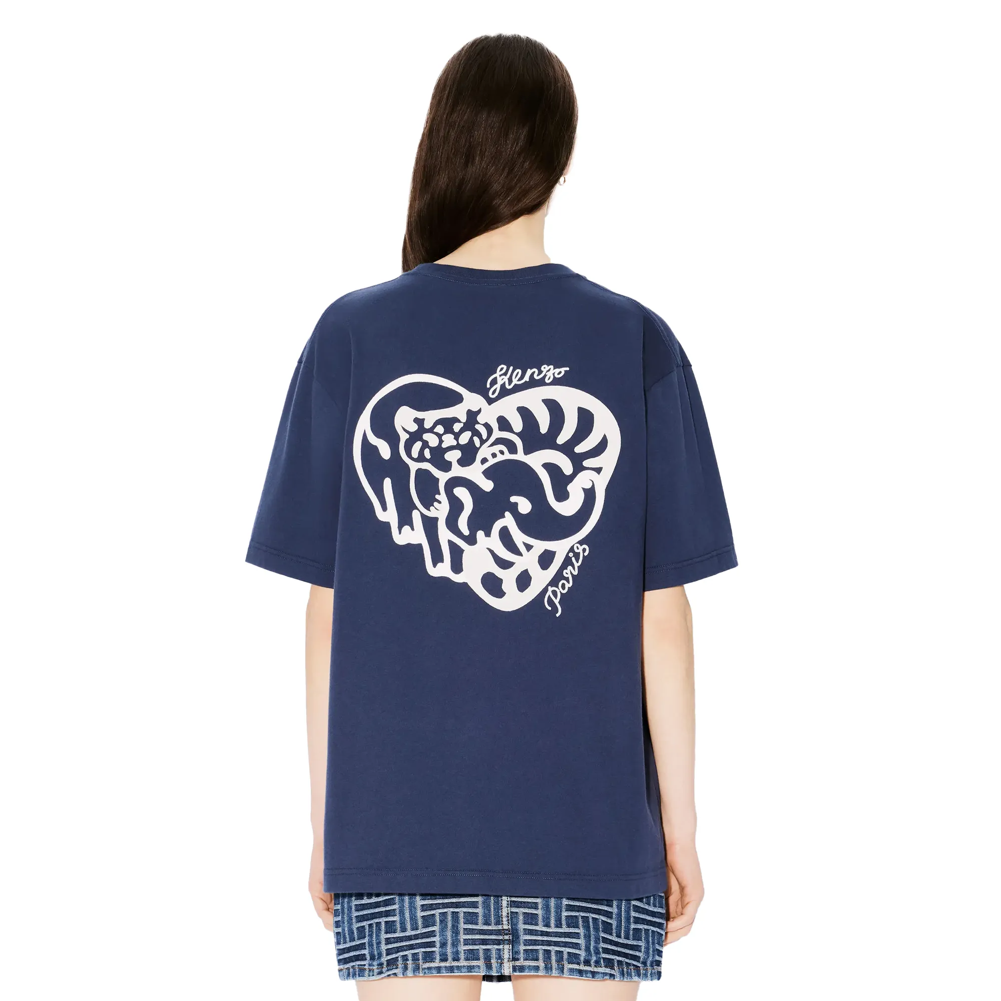 Kenzo CVD Oversize T-Shirt Midnight Blue