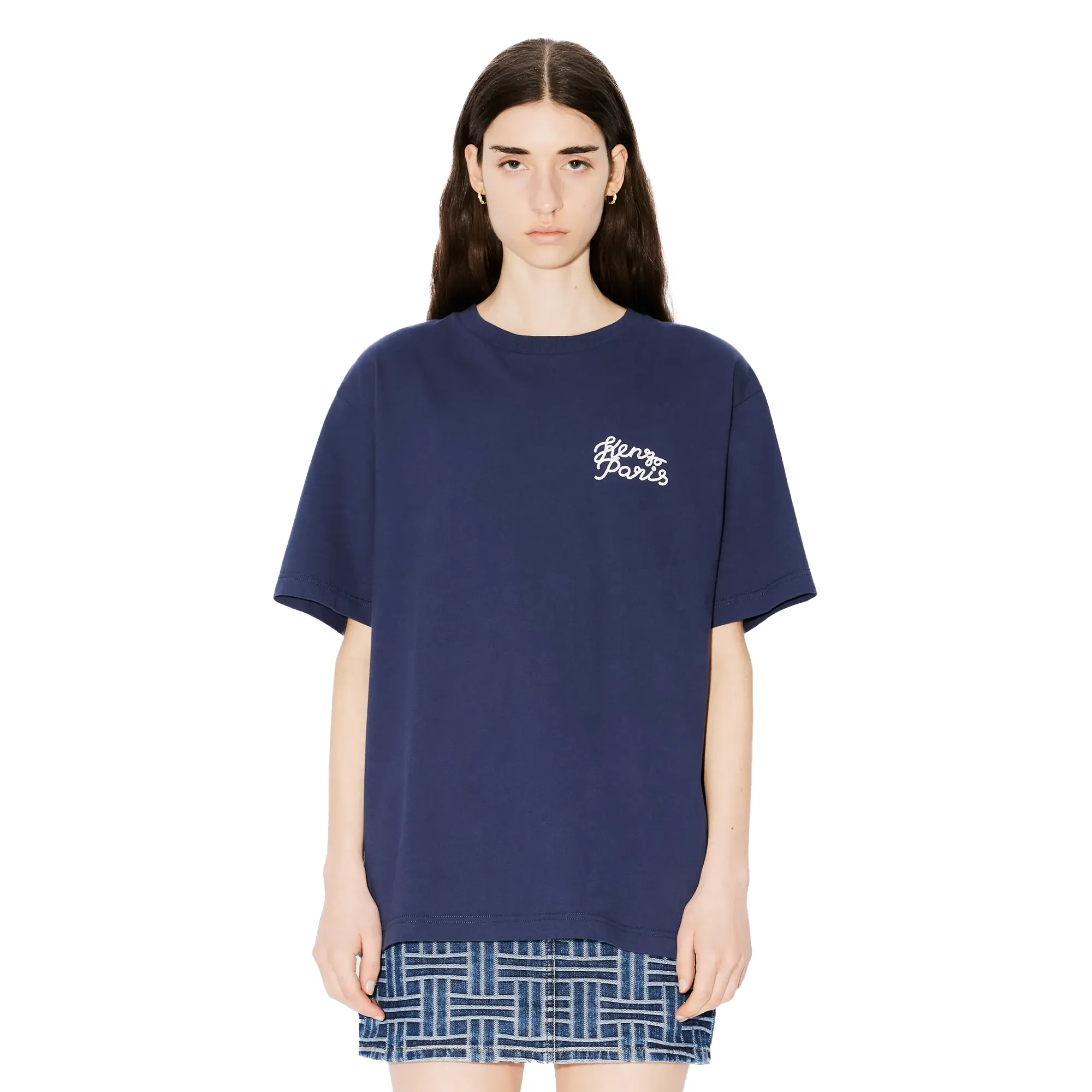 Kenzo CVD Oversize T-Shirt Midnight Blue