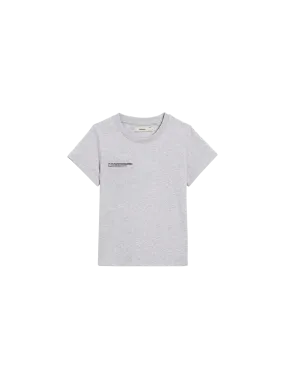 Kids' 365 Midweight T-Shirt—grey-marl