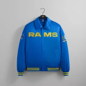 Kith for the NFL: Rams Satin Bomber Jacket - Greek