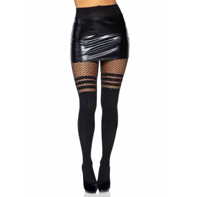 Leg Avenue | Faux Thigh High Fishnet Stockings