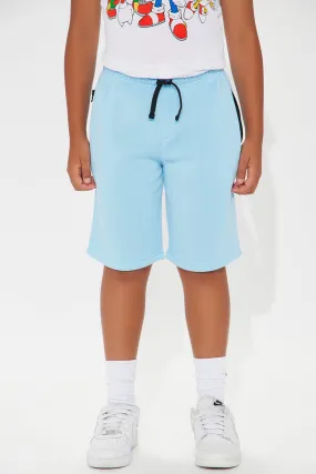 Mini Always Clean II Fleece Shorts - Light Blue