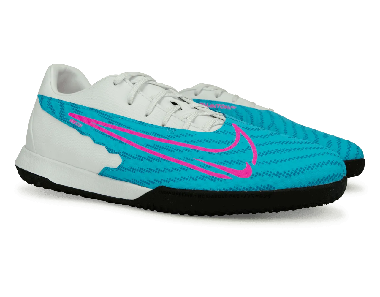 Nike Men's Phantom GX Academy IC Baltic Blue/Pink Blast