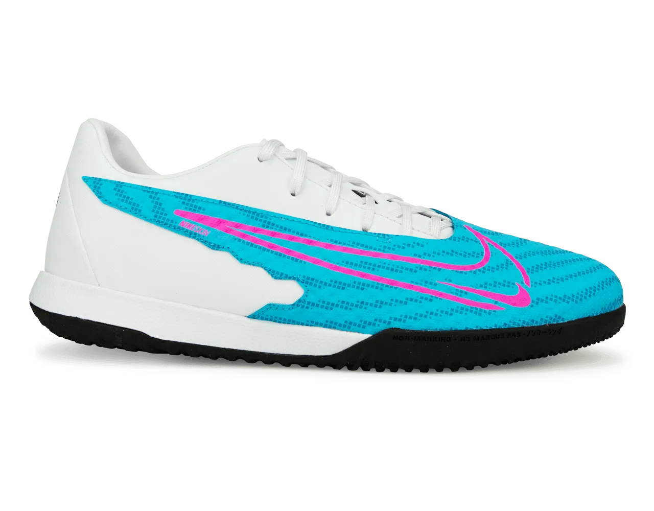 Nike Men's Phantom GX Academy IC Baltic Blue/Pink Blast