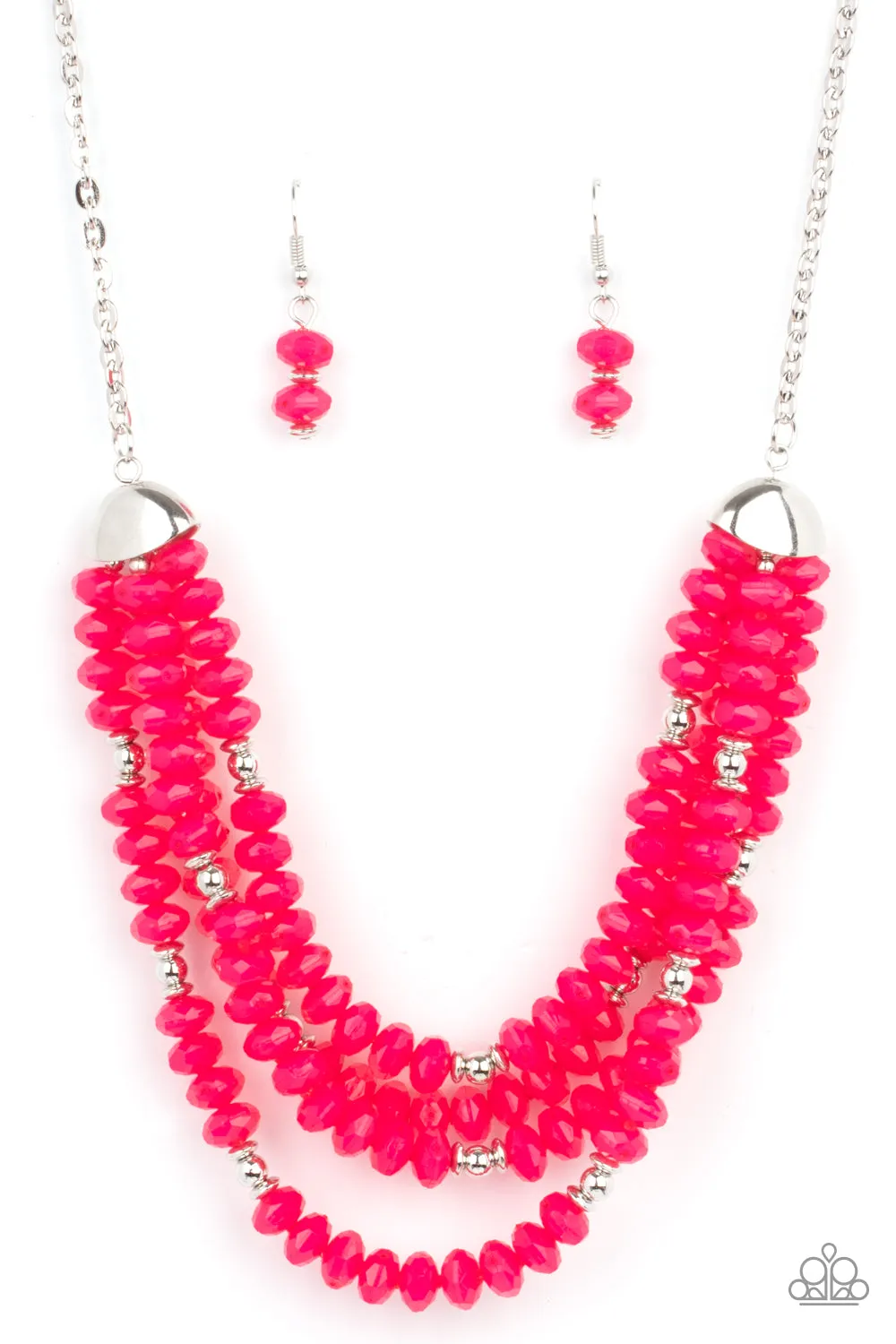 Paparazzi Best POSH-ible Taste - Pink Necklace