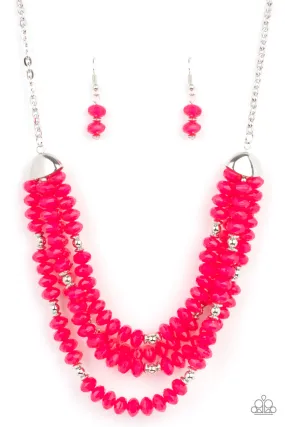 Paparazzi Best POSH-ible Taste - Pink Necklace