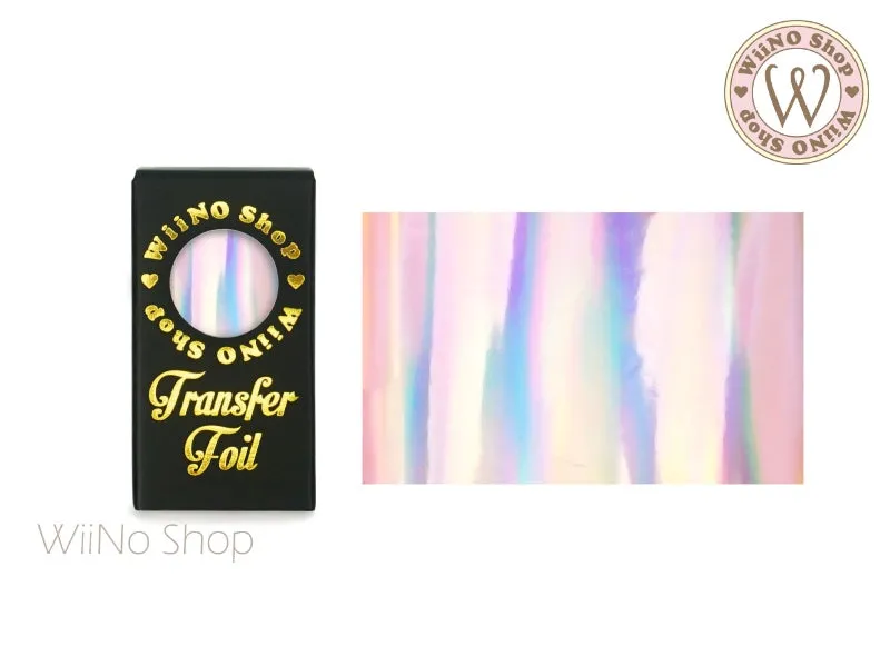 Pink Holographic Nail Transfer Foil (HL-05)