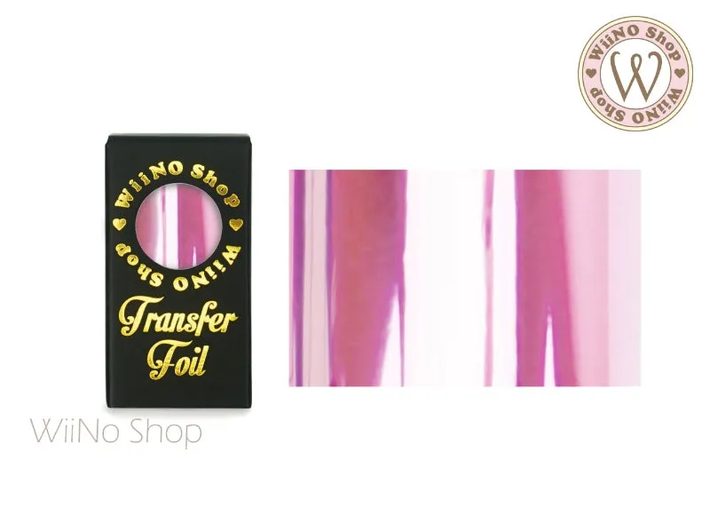 Pink Metallic Nail Transfer Foil (MT-07)