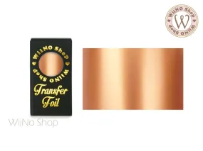 Rose Gold Pearlized Nail Transfer Foil (PR-03)