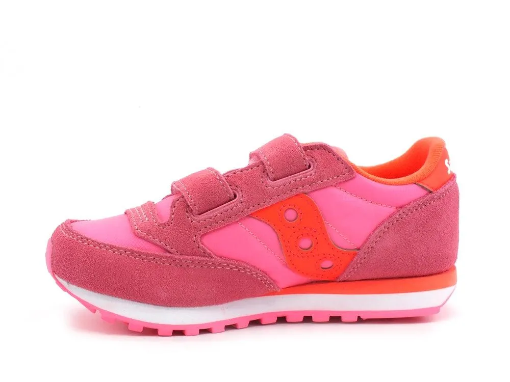 SAUCONY Jazz Double HL Kids Sneakers Bambina Pink Red SK163349