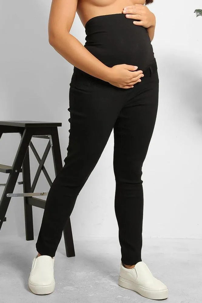 Soft Cotton Bump Skinny Maternity Jeans