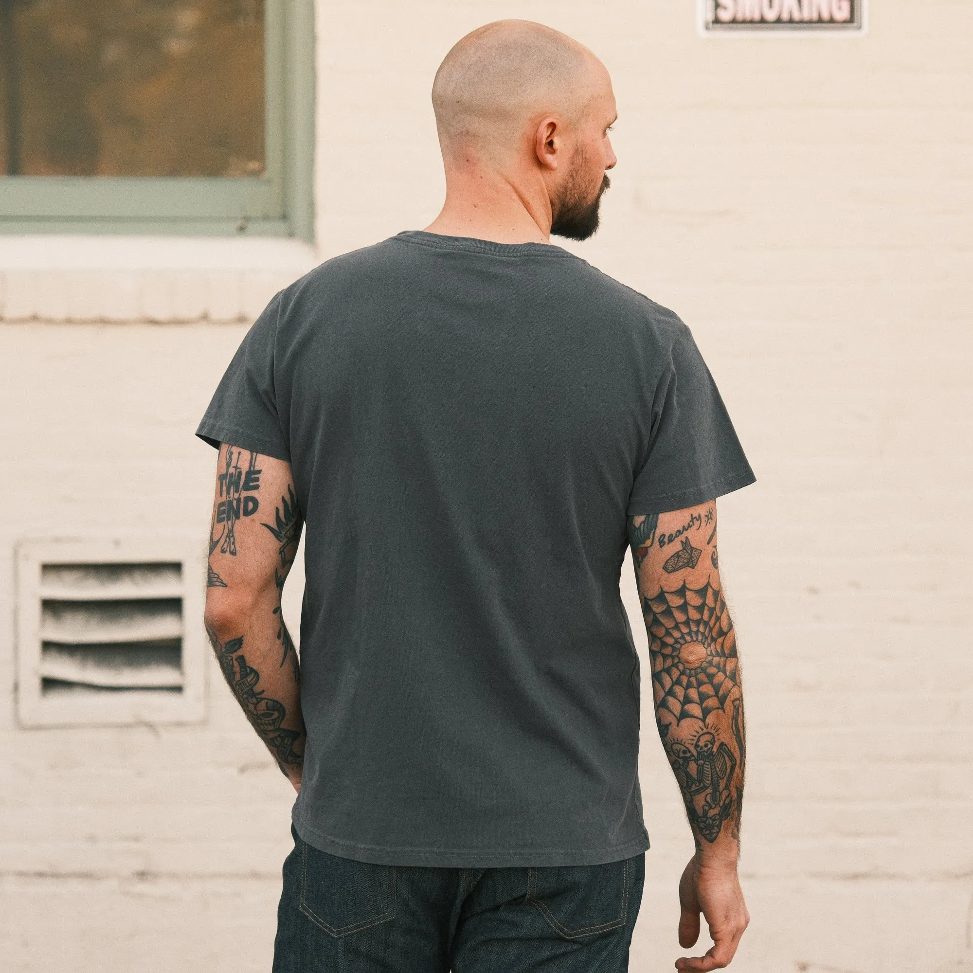 SOP Pocket Tee Charcoal