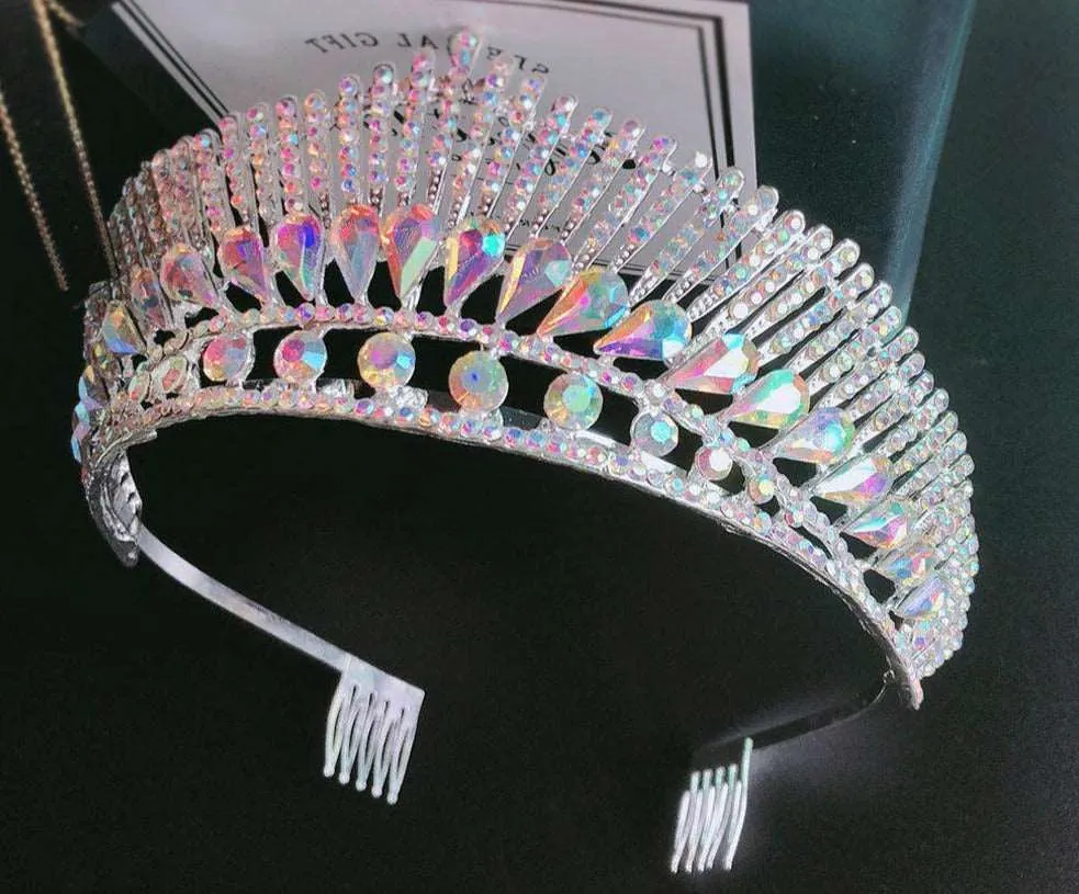 The Aurora Borealis Crystal Tiara