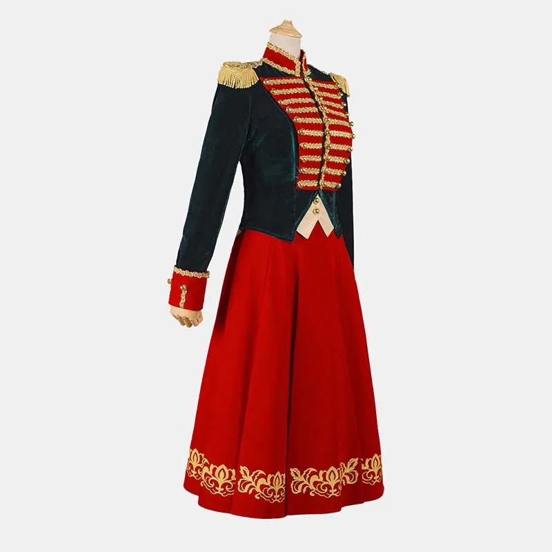 The Nutcracker And The Four Realms Clara Stahlbaum Army Uniform