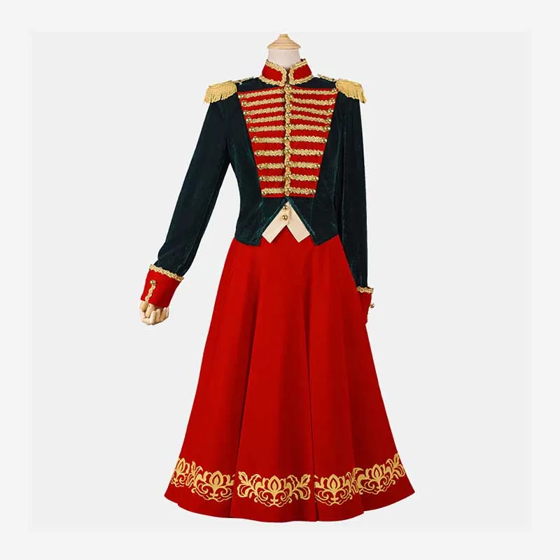 The Nutcracker And The Four Realms Clara Stahlbaum Army Uniform